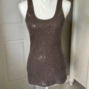 Ladies Sequined Tank Top